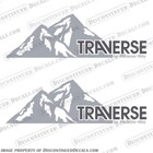 Fits Pleasure Way Traverse RV Decals (Set of 2)