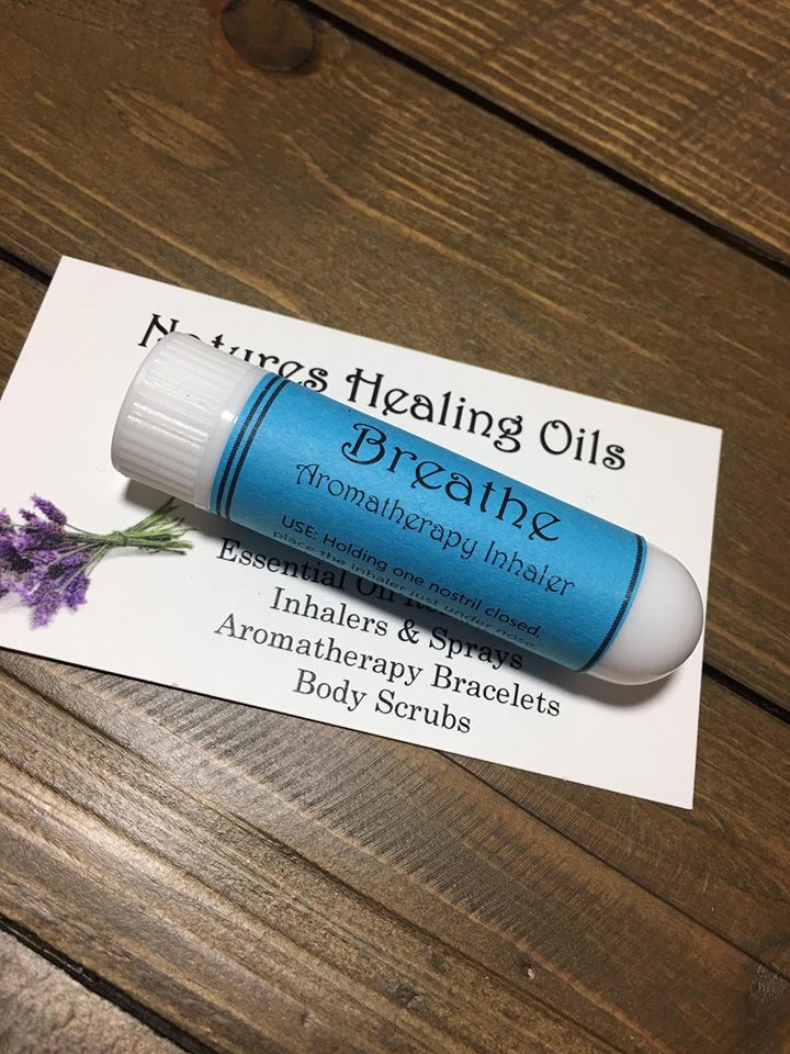 BREATH Deeper Aromatherapy Inhaler~Clear Airways~Easy Breathing~Clear Breathing