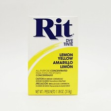 RIT Powder Dye, All Purpose Concentrated Fabric Dye - Multiple Colors, FREE SHIP