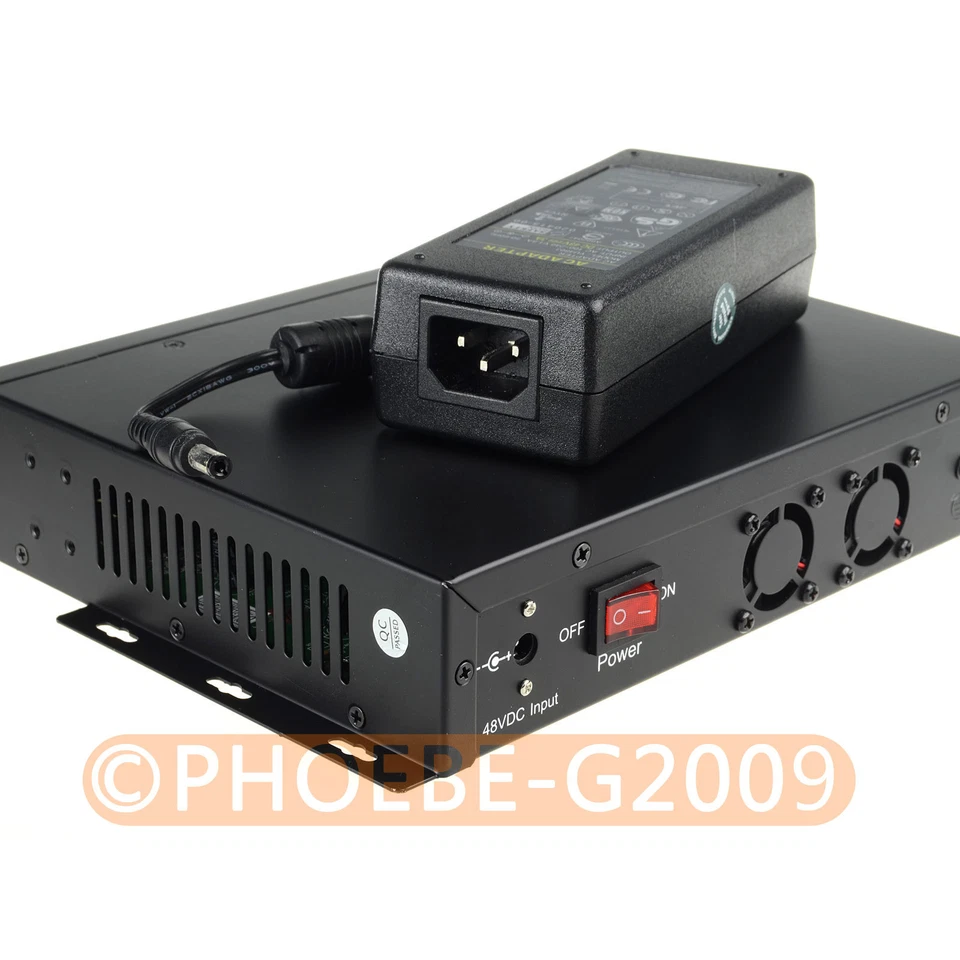 8+1 9 Port Ethernet PoE Switch 8 PoE 1 Gigabit and 1 SFP 120W IEEE802.3af 120W - Image 3 of 4
