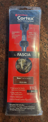 FastenMaster Cortex Hidden Fastening Transcend Trex Fascia 1-3/4  Spiced Rum