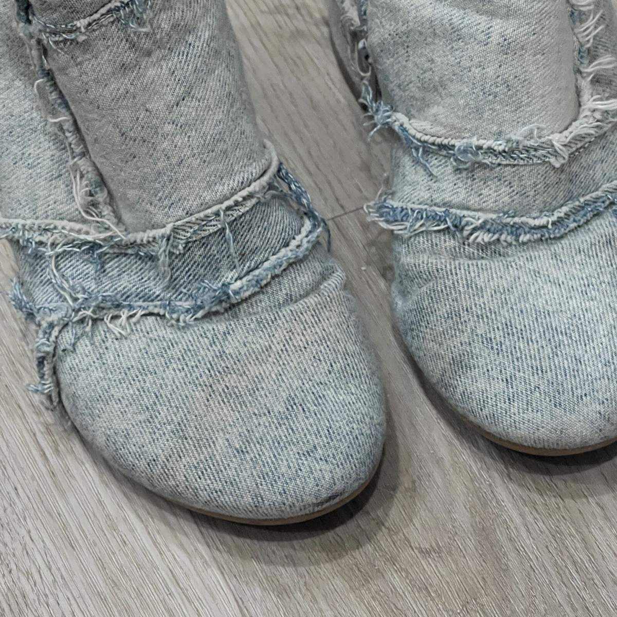 mm6 denim boots