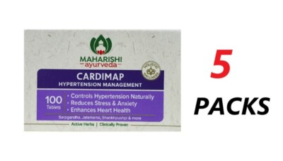 Maharishi Ayurveda Cardimap 500 Tablets Ayurvedic Herbal Product 2028 Expiry