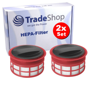 2x HEPA-Filter Heckfilter Filterpatrone für Xiaomi Roborock H6, H7 Staubsauger