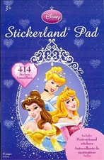 Disney Princess stickers 6 sheets/ 414 stickers Just love Princesses 