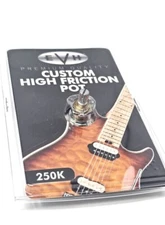 Genuine EVH Custom HIGH FRICTION 250K SPLIT SHAFT Guitar Pot / Potentiometer