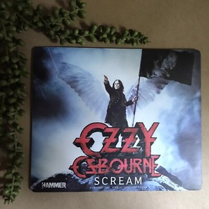 OZZY Ozbourne Scream Metal Hammer 8.5x7" Mousepad ~2010 Metalhead Rock Music -B2
