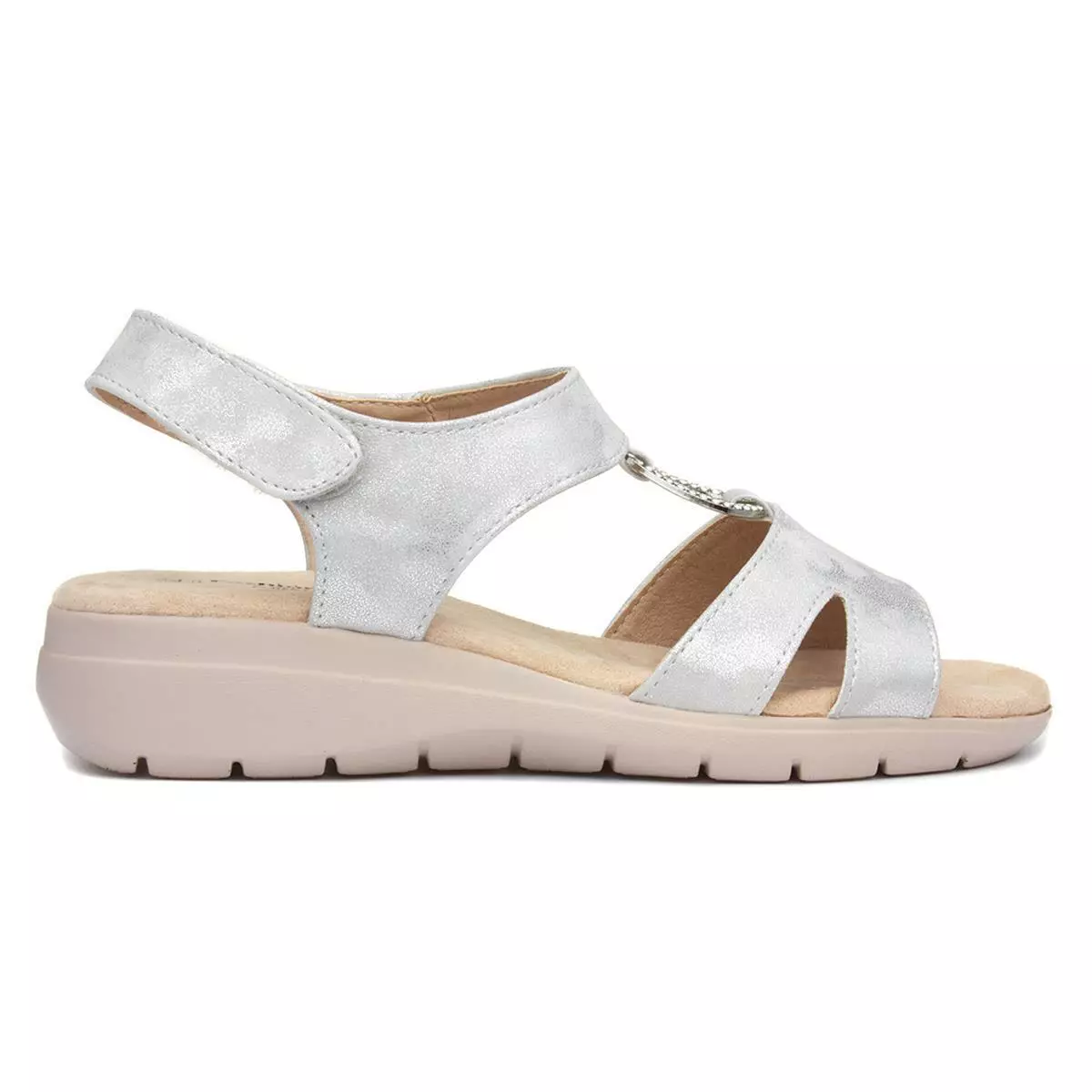 Buy Cushion Walk Ladies Leather Lined Flower Closed Toe Clogs Slip On Sling  Back Low Wedge Mules Sandals Shoes Size 3-8 Online at desertcartKUWAIT