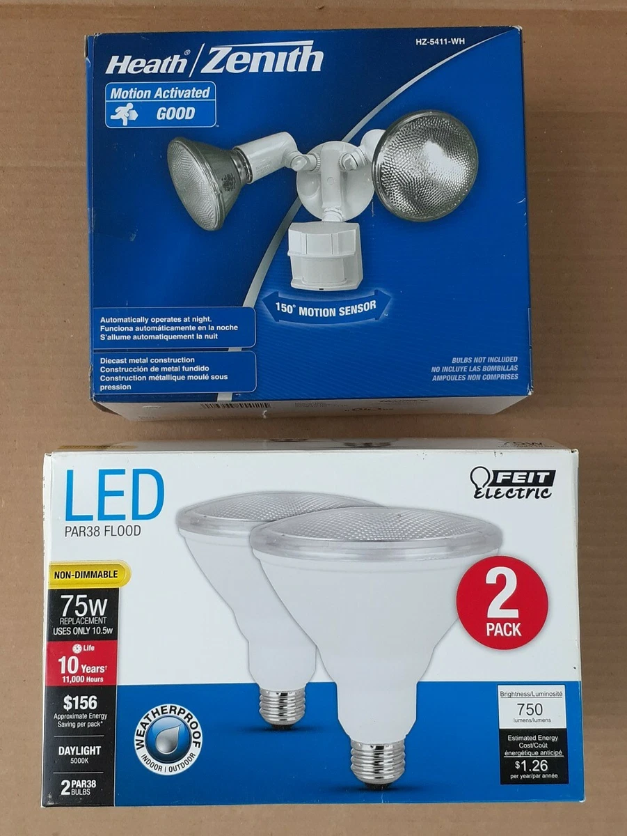 Heath Zenith Motion Sensor Light Bulb Replacement Shelly Lighting