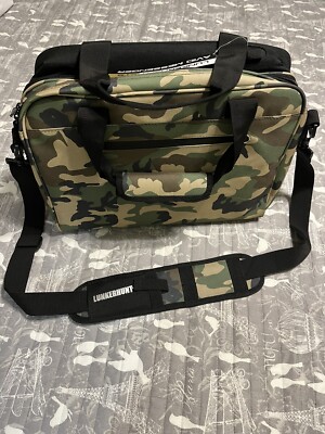 grey herschel backpack with colored zipper Herschel Nova Unisex Backpacks Size OS, Color: Seagrass/ White