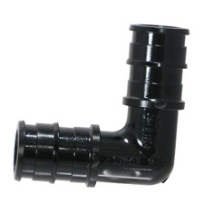 1 Pack XFITTING 1/2" Pex A Elbow, 1/2" Poly Alloy Expansion Plastic Elbow