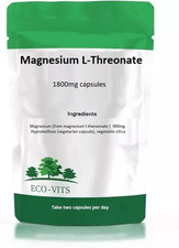 Magnesium L-Threonate 1800mg Capsules ? Brain & Cognitive Support