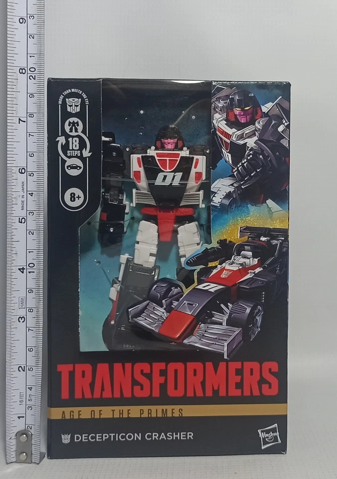 HASBRO 2025 TRANSFORMERS AGE OF THE PRIMES CRASHER DELUXE CLASS MISB SEALED - Image 2 of 4