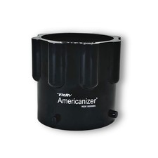 The Americanizer - RV Sewage Adapter for Cassettes and Portable Toilets. Black