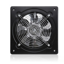 6 Inch Industrial Axial Exhaust Fan High Efficiency Ventilation for Garage