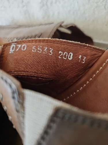 EUC MEZLAN/BACCO BUCCI SLIPPER KALBSLEDER HERREN SANDALEN GRÖSSE 12M HERGESTELLT IN ITALIEN - Bild 6 von 12