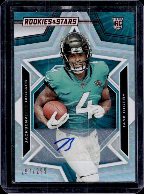 2023 Panini Rookies & Stars Tank Bigsby Signatures RC Longevity Auto #/299