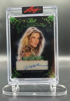 2026 Leaf Pop Century Pearl Gisele Bundchen Auto Autograph #d 1/1