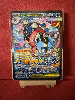 Mega Greninja Ex #116/086 Special Illustration Rare Pokemon Karten Pack Frisch