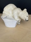 Vintage Polar Bear Figurine by Eva Dalberg (1992) — photo 2