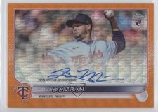 2022 Topps Chrome Rookie Orange Wave Refractor 6/25 Jovani Moran Auto mp7
