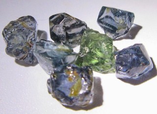Blue Spinel Rough From Tanzania. 10.22 Crt