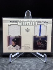 2001 Upper Deck Pros & Prospects - Then & Now Dual Jersey Robin Ventura  (MEM)