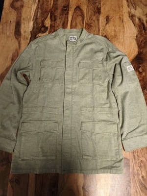 Herren Kochjacke Parka Green Gr. M
