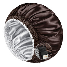 Satin Bonnet for Men and Women, Reversible Double Layer Sleeping Bonnet for Hair