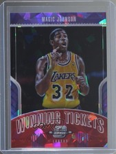 2018 Contenders Optic Winning Tickets Red Cracked Ice Prizm Magic Johnson 01wz