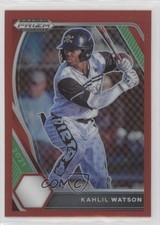 2021 Panini Prizm Draft Picks Red Prizm Kahlil Watson #PDP16 6k2
