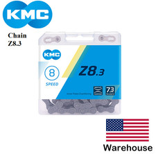 KMC Z8.3 Chain 8 Speed Mountain Bike Bicycle Chain Original Z8 MTB Road Bike