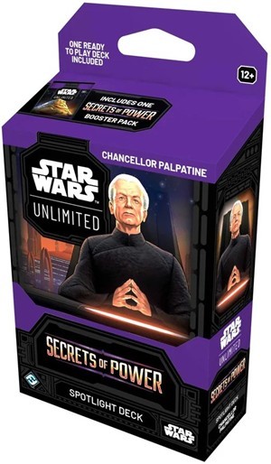 Star Wars: Unlimited Secrets Of Power Chancellor Palpatine Deck