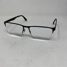 RAY BAN RB 6335 2503 56-17-145 HALF RIMLESS BLACK EYEGLASSES CS39