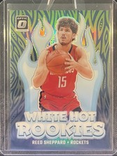 2024 Optic Lime White Hot Rookies Reed Sheppard/199 #12 (RC) Basketball Card🔥