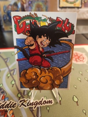   Dragonball Hand Drawn Sketch Art Card. 1 Of 1 Artist Signed On Back