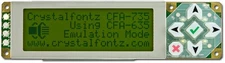 20x4 character USB/serial LCD