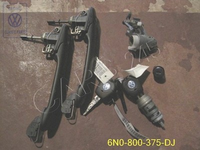 Genuine VW Lock Cylinder Set NOS 6N0800375DJ