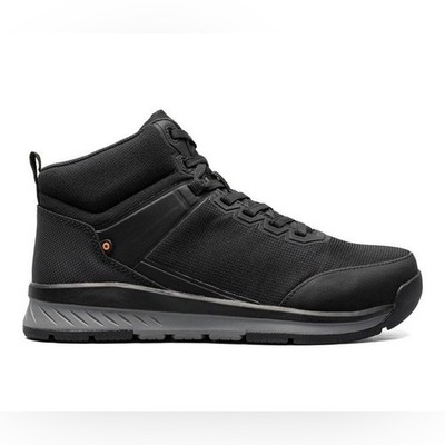 Bogs Slate Mid Waterproof Comp Toe Black Boots 10