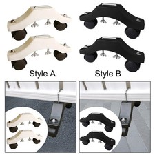 2x Support de pieds de radiateur électrique avec roulettes Support mobile de