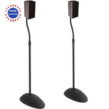 Universal Speaker Stands Adjustable with Compatibility for Vizio Klipsch Bose
