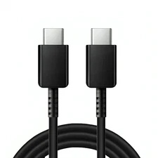 USB-C to USB-C Charger Cable 1/2M  Type C Cord For Samsung S24 S24+ S23 S22