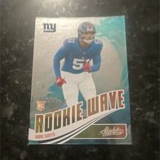 Panini 2025 Absolute Abdul Carter #RW-ACR Rookie Wave New York Giants NFL