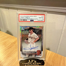 James Tibbs III 2025 Bowman Chrome, Prospect Mega Box Auto, #BMA-JT
