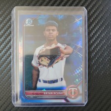 BRYAN ACUNA 2022 BOWMAN CHROME SAPPHIRE IMAGE VARIATION TWINS #BCP-151 Q2045