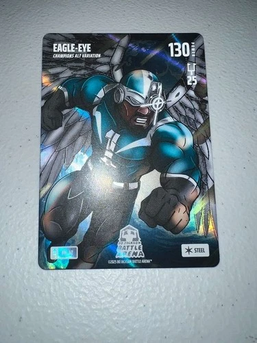 Eagle-Eye Steel Champions Alt Art Bo Jackson Battle Arena Jalen Hurts Eagles