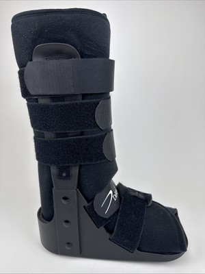 DeRoyal Walking Boot Brace Size Large Black Tracker Ex Cam Walker Fracture Boot