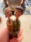 Kissing Couple Vintage Bottle Topper — photo 5