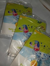 Glitter Swim Tubes. Puppy Glitter Split Swim Tubes. 23" Lot Of 3. New