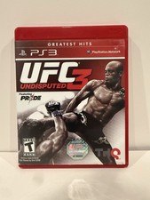 UFC Undisputed 3 Greatest Hits (Sony PlayStation 3 2012) - CIB Complete - Tested